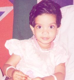 This is Arooba - Daughter of My Sister !!