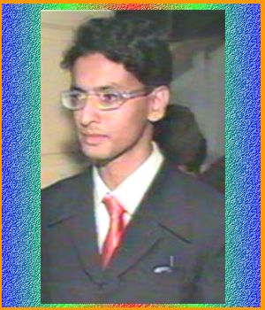 Arch. Mobin.. Smartest of all in our family.. Don't you see it.. :)